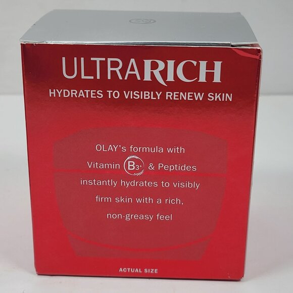 Olay Regenerist Ultra Rich Hydrating Moisturizer Fragrance-Free 48g(1.7OZ) NIB - Picture 2 of 5